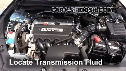 2013 Honda Crosstour EX-L 2.4L 4 Cyl. Transmission Fluid Check Fluid Level